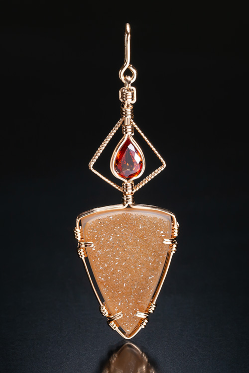 Orange Goddess Small Jewelry Photo